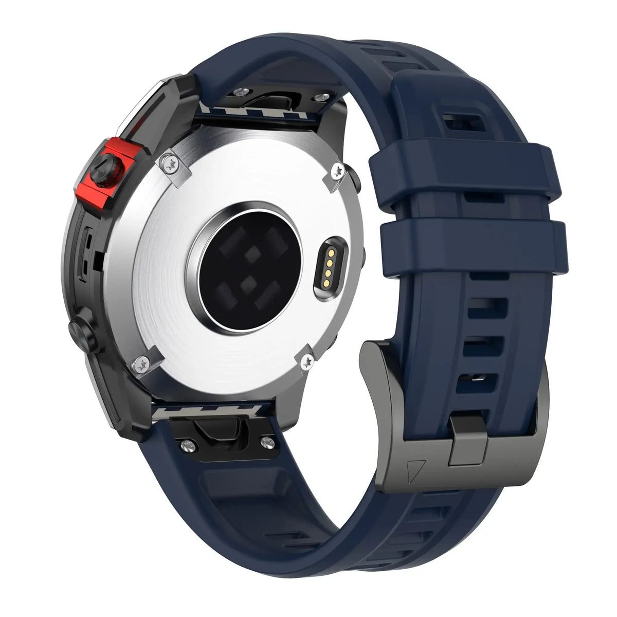 Siliconen Smartwatch Band 20mm 22mm 26mm Verstelbaar Sporthorloge Polsband Vervangingsbandje Comfortabel | Sansoti