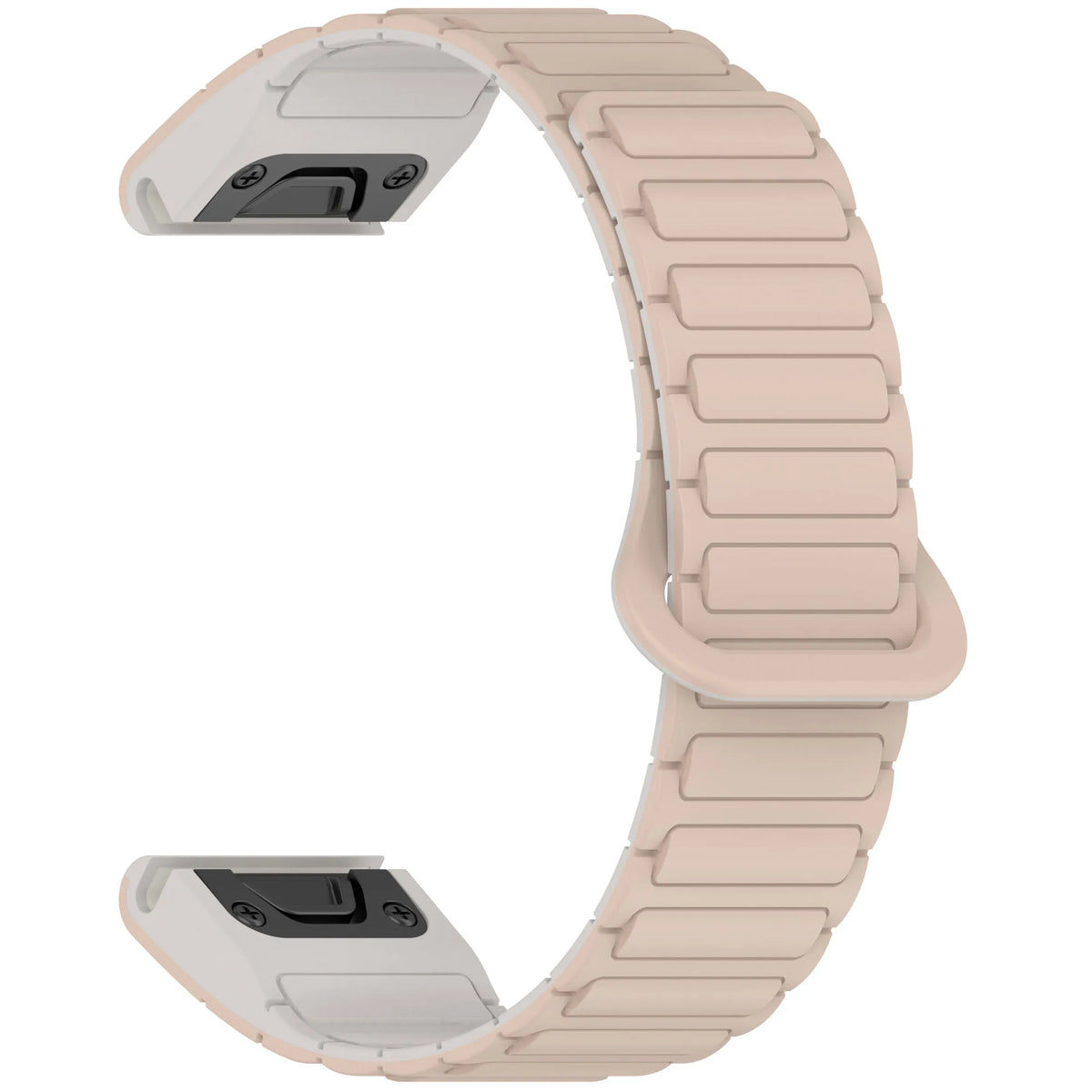Magnetisches Silikon-Smartwatch-Armband 20 mm, 22 mm, 26 mm, verstellbar, Sportarmband, wasserdicht, komfortabel | Sansoti