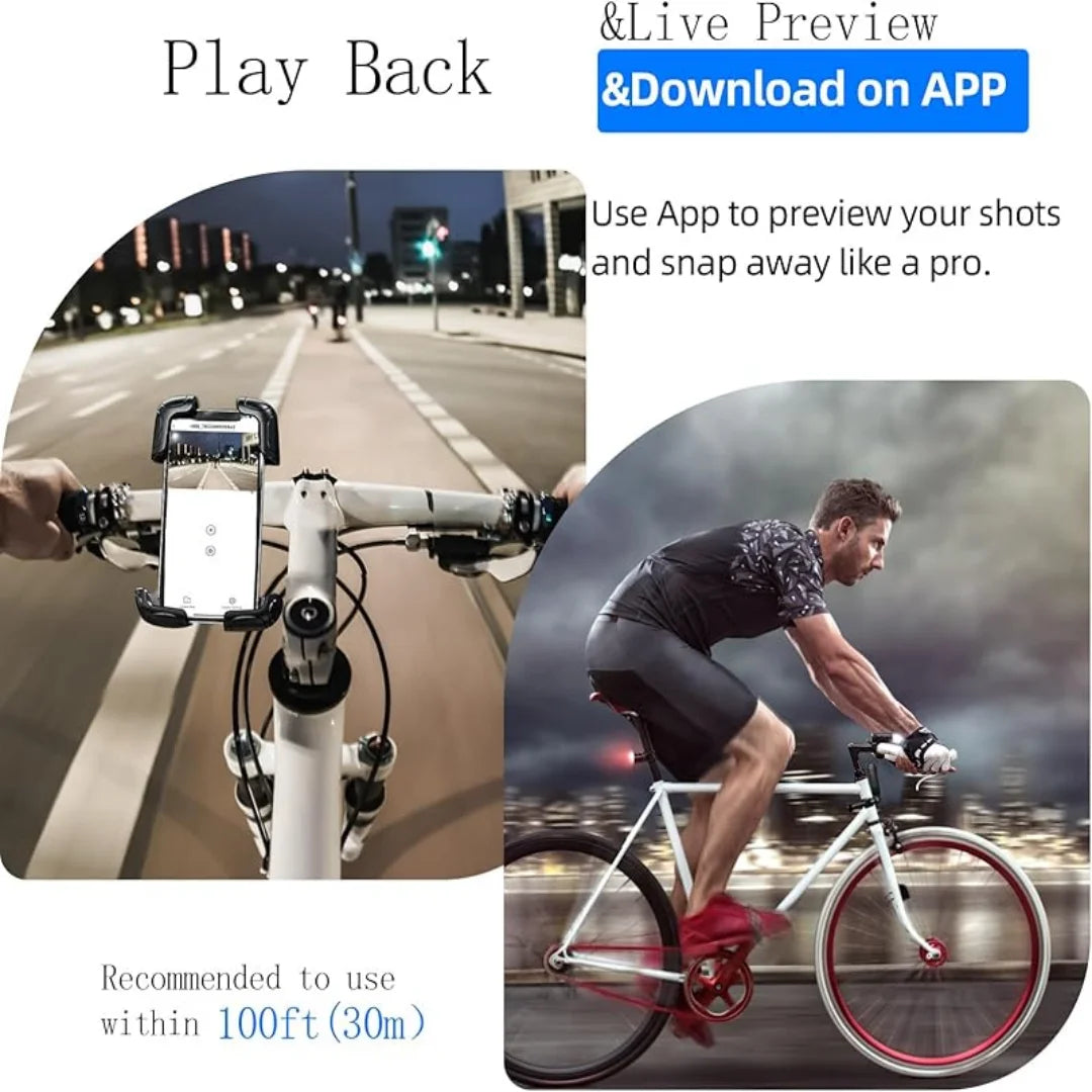 Compacte 4K WiFi Actiecamera – Magnetische Bevestiging, Waterdicht tot 30m, Ultra-Licht Bodycam voor Sport en Vlogging | Sansoti