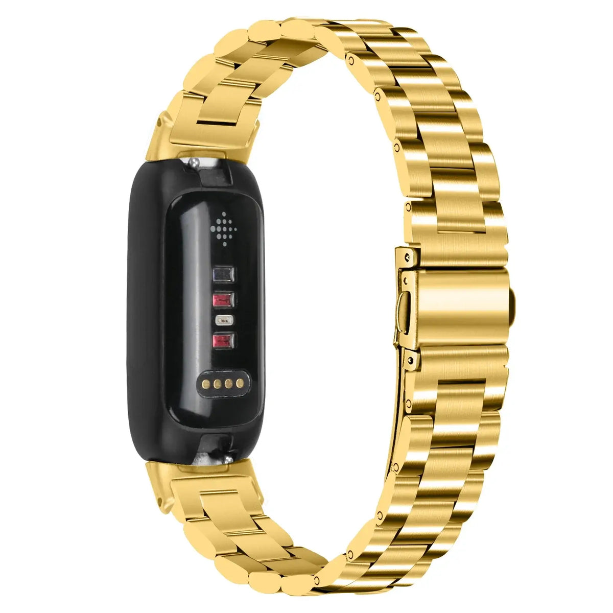 Bracelet pour smartwatch en acier inoxydable, bracelet à maillons métalliques réglable, accessoire élégant pour montre-bracelet et montre de sport | Sansoti