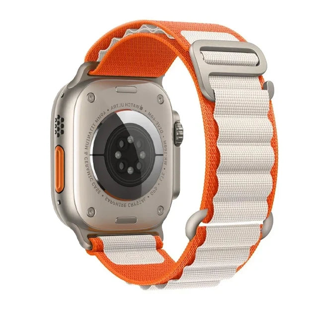 Nylon-Uhrenarmband, sportliche Alpine Loop, verstellbares Smartwatch-Armband für Outdoor-Aktivitäten und den täglichen Gebrauch | Sansoti
