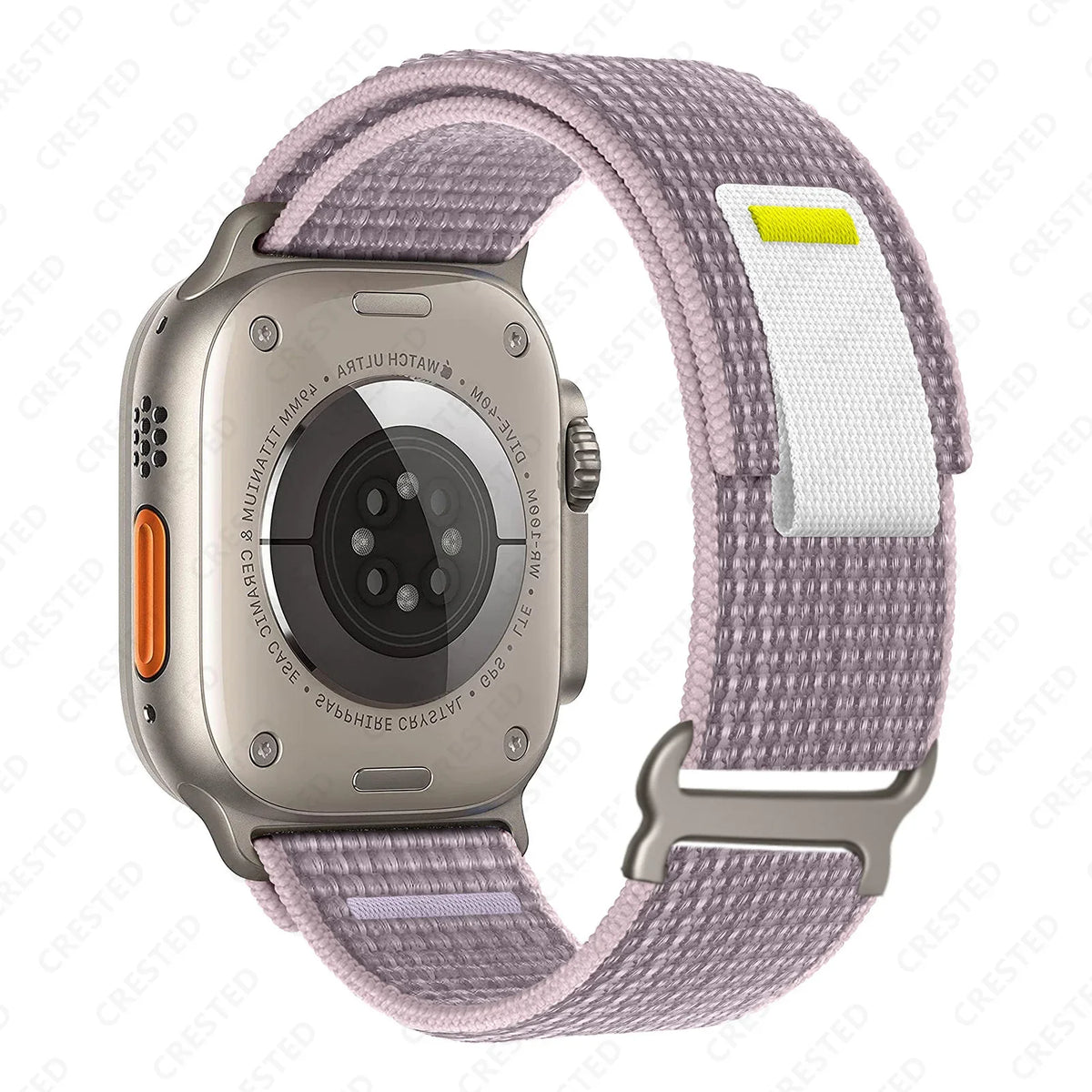 Bracelet de smartwatch en nylon Trail Loop, bracelet sport réglable avec boucle durable, bracelet multicolore pour poignet, actif | Sansoti