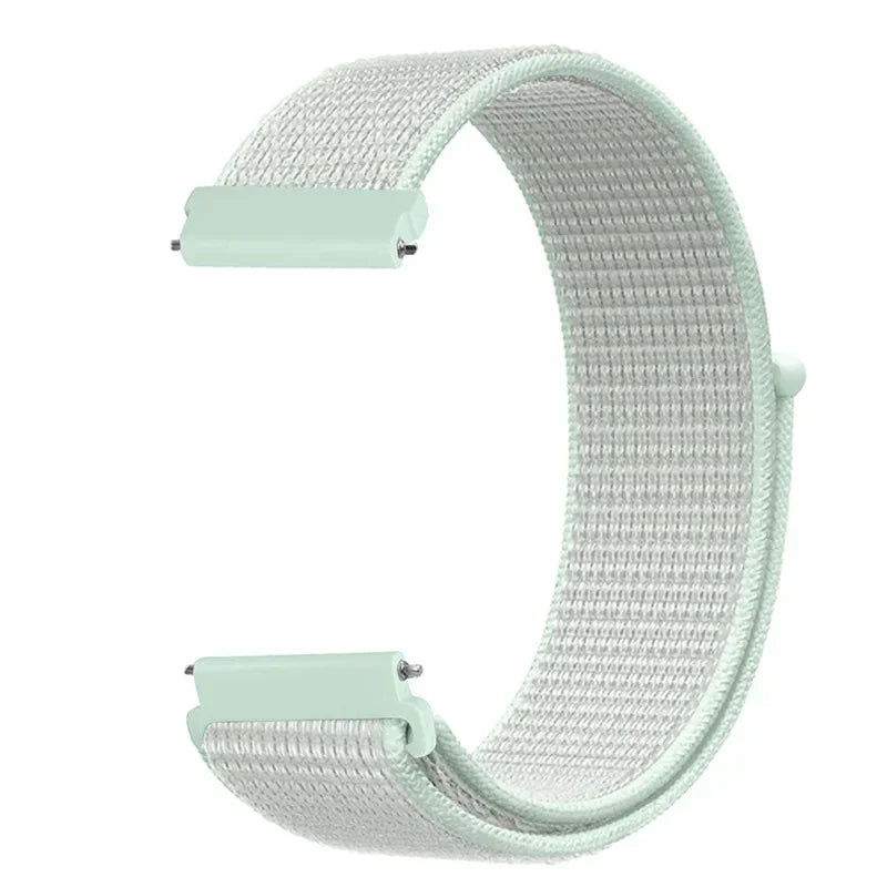Verstellbares Nylon-Sportarmband für Smartwatches, 20 mm, 22 mm, atmungsaktives Armband, Sportuhr, leicht, Fitness | Sansoti