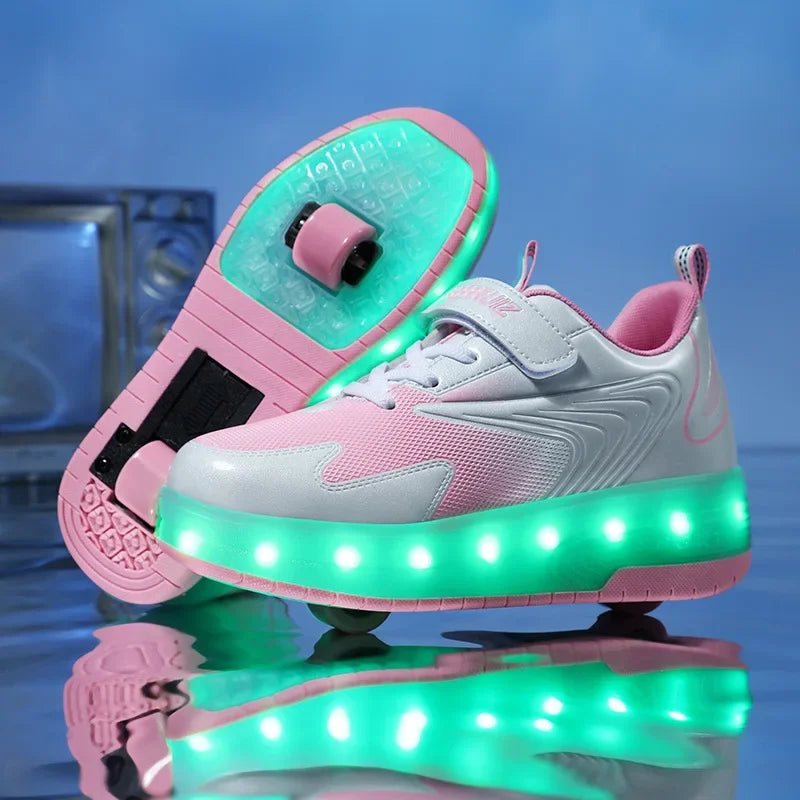 LED Wieltjesschoenen voor Kinderen – Met Verlichting | Sansoti