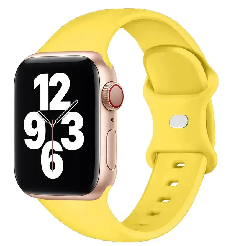 Bracelet de smartwatch en silicone, résistant à l’eau et flexible, bracelet sport doux pour une utilisation quotidienne active | Sansoti