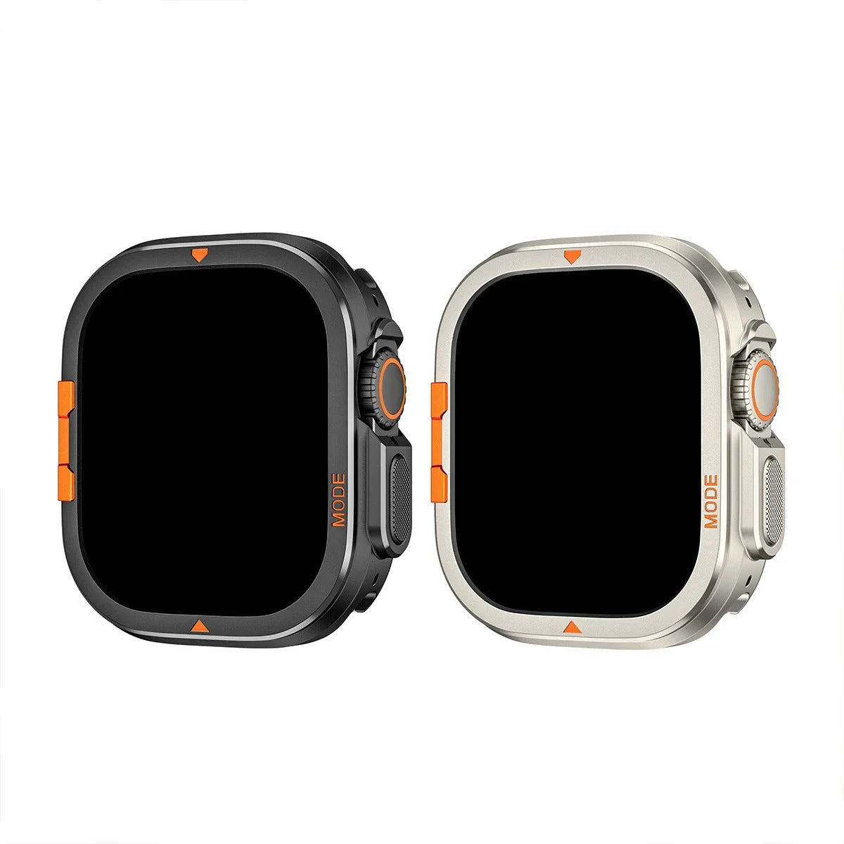 Protective Case Smartwatch 49mm 46mm Titanium Metal Frame Ultimate Protection Sports Watch Four Colors | Sansoti