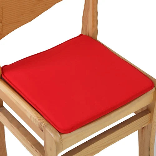 Coussin de chaise 40×40cm en mélange de coton, carré, déperlant, pour chaise de salle à manger, chaise de jardin ou chaise de bureau, intérieur et extérieur | Sansoti
