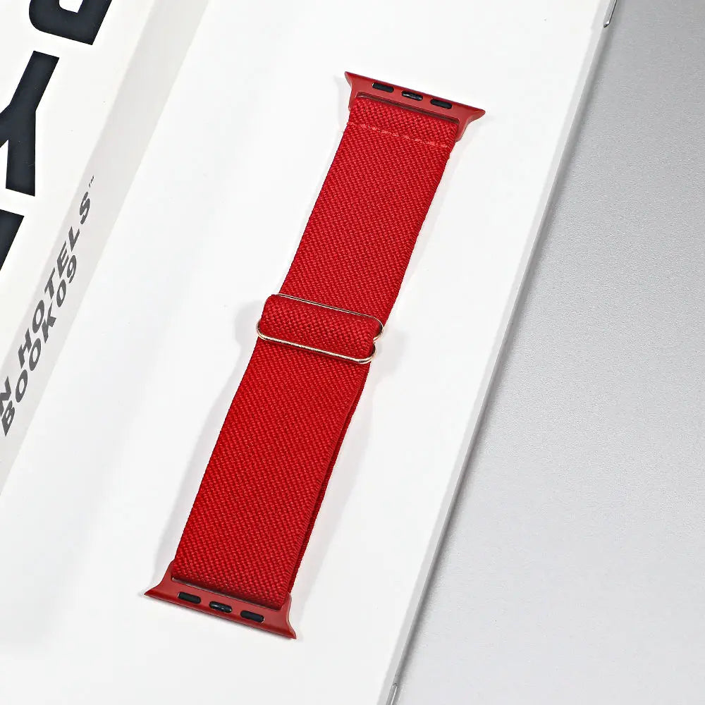 Bracelet sport en nylon pour smartwatch, respirant et réglable, bracelet de montre élégant et confortable pour une utilisation quotidienne | Sansoti