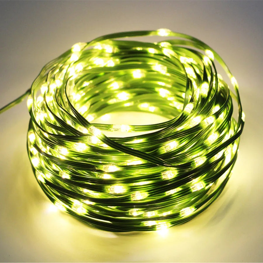 LED Lichtsnoer Buiten Slinger IP65 Tuinverlichting Balkon Terras Flexibel Lichtkabel Decoratief Feestverlichting | Sansoti