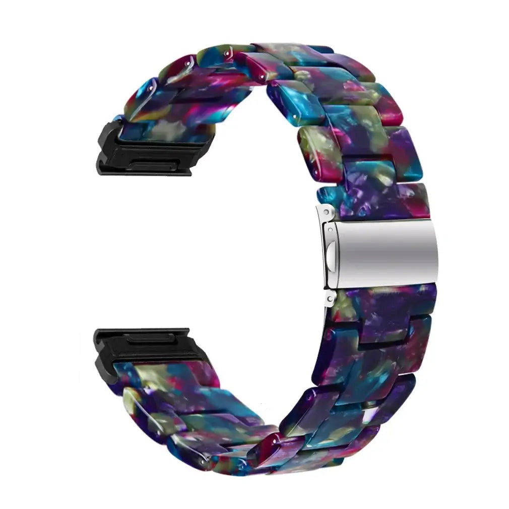 Harz-Uhrenarmband mit QuickFit-Verschluss 20 mm 22 mm 26 mm Sportliches Armband für Smartwatch und Sportuhr | Sansoti