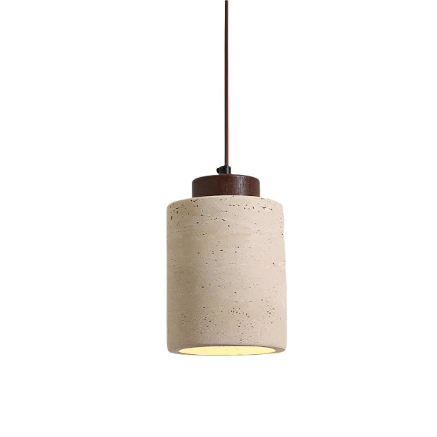 Wandleuchte Marmor Alabaster Rund LED 3000K Travertin Nordic Design | Restfield