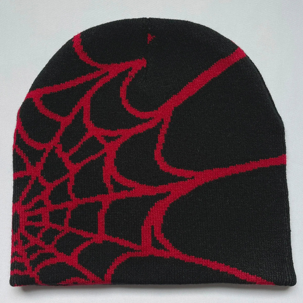 Bonnet tricoté avec motif toile d’araignée, bonnet d’hiver unisexe chaud en acrylique, couvre-chef pour les activités sportives en plein air, accessoire de mode | Sansoti