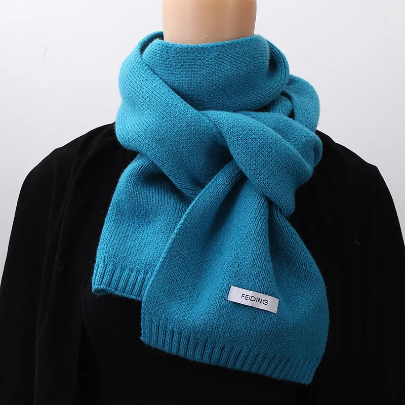 Soft Cashmere-Look Scarf for Women - Winter-Warm Fashion Accessory in 9 Colors - 170x21cm Wrap Styles | Sansoti