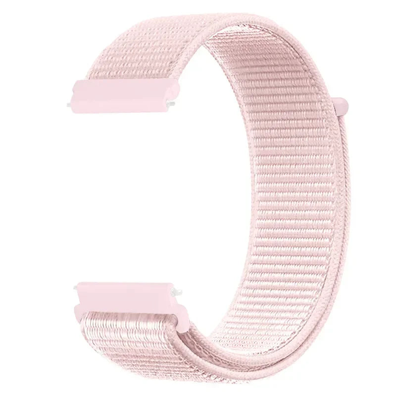 Verstellbares Nylon-Sportarmband für Smartwatches, 20 mm, 22 mm, atmungsaktives Armband, Sportuhr, leicht, Fitness | Sansoti