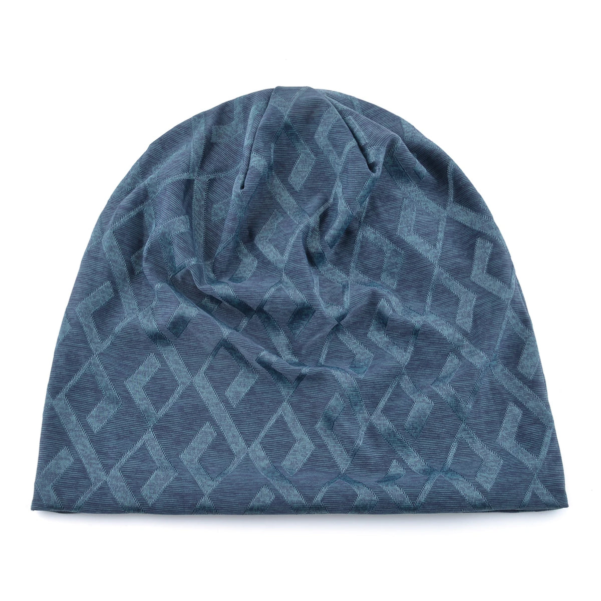 Couvre-chef tricoté unisexe, doux comme la soie, en maille légère, bonnet de sport respirant à motif jacquard hip-hop | Sansoti