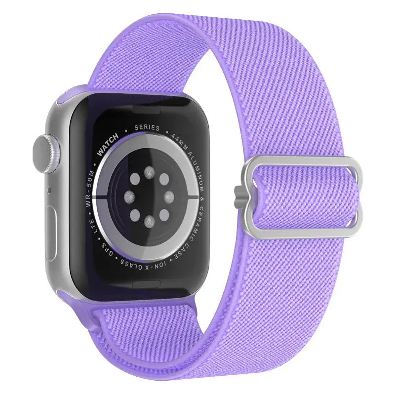 Elastisches Nylon-Smartwatch-Armband Austauschbar Komfortabel Langlebig Sportlich Aktiv | Sansoti