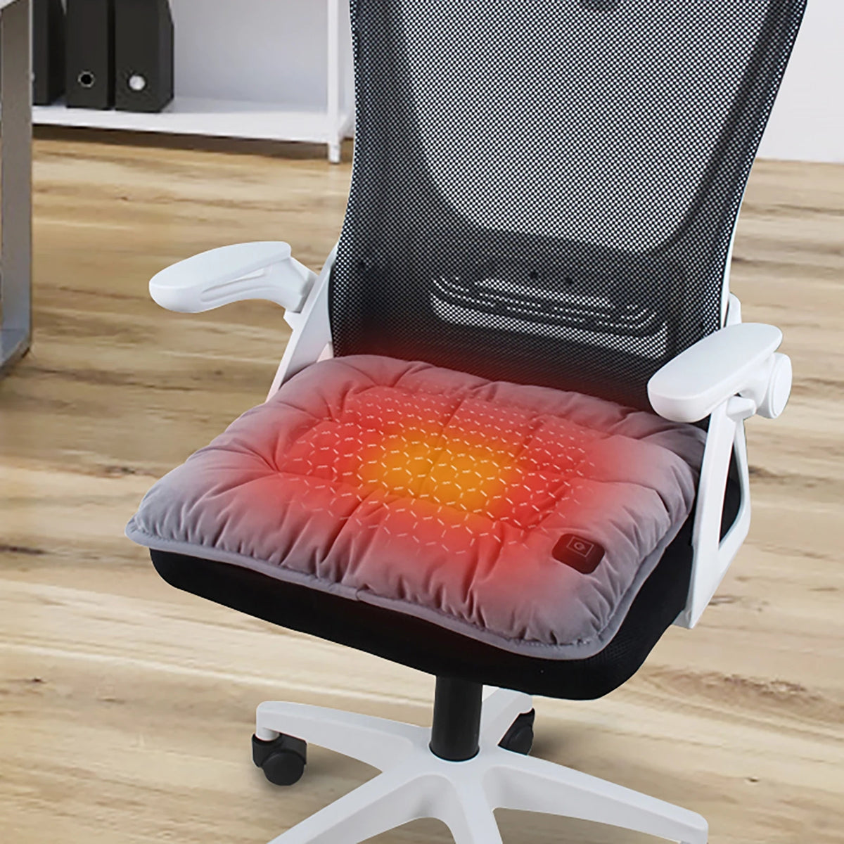 Elektrisch verwarmingskussen 45 cm stoel auto huisdier lichaam kantoor winter verwarmd kussen warmer elektrische deken kat hond verstelbare temperatuur