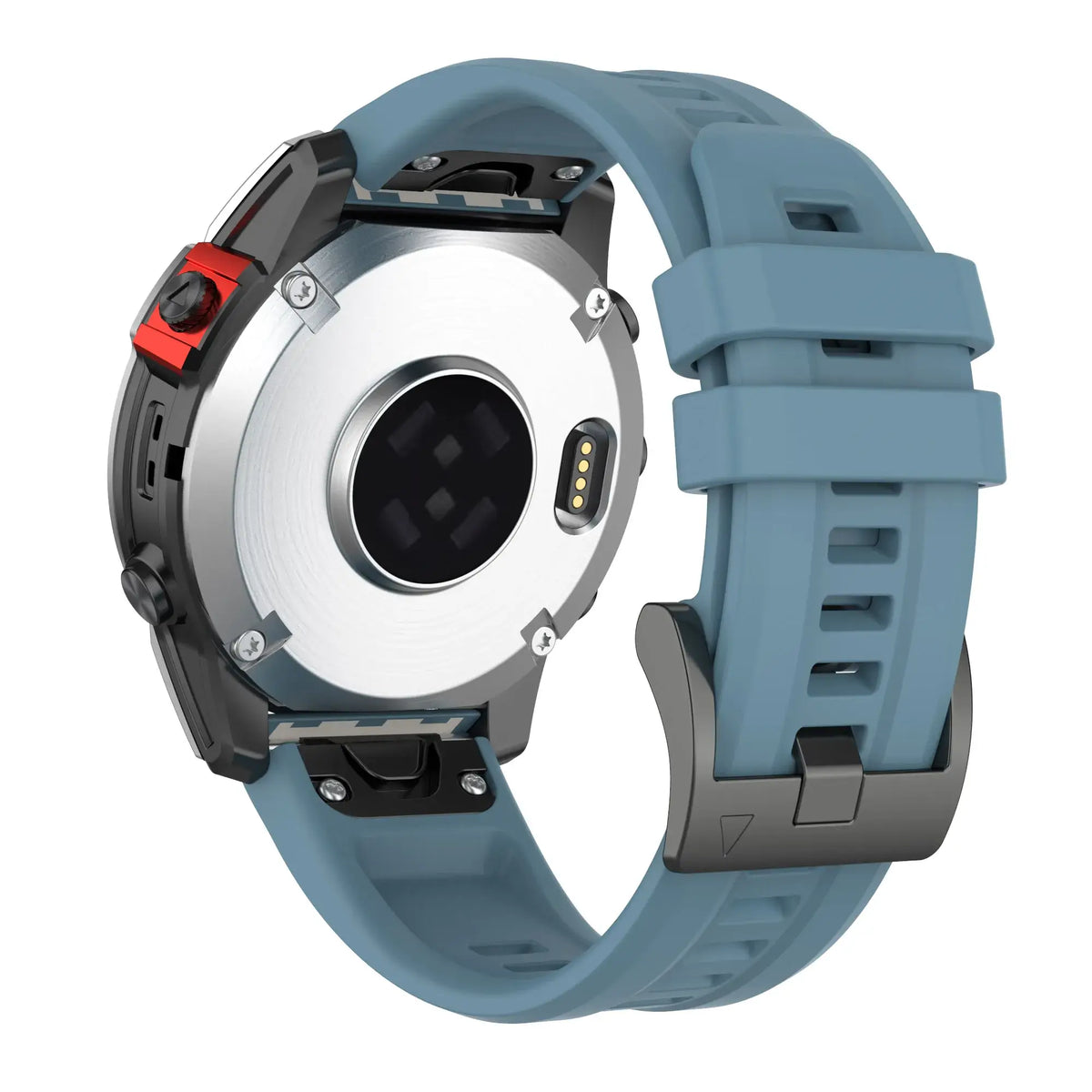 Siliconen Smartwatch Band 20mm 22mm 26mm Verstelbaar Sporthorloge Polsband Vervangingsbandje Comfortabel | Sansoti