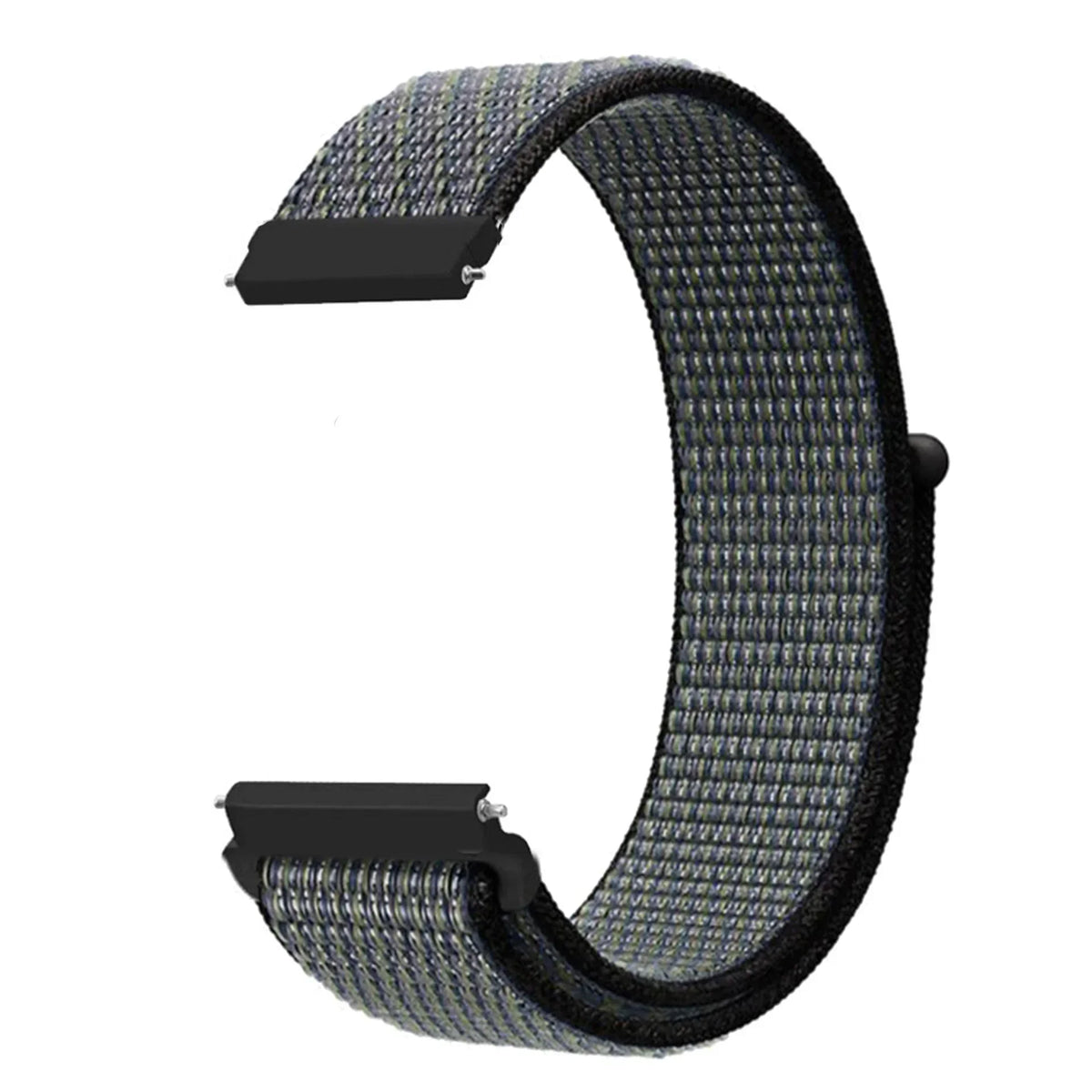 Verstellbares Nylon-Sportarmband für Smartwatches, 20 mm, 22 mm, atmungsaktives Armband, Sportuhr, leicht, Fitness | Sansoti
