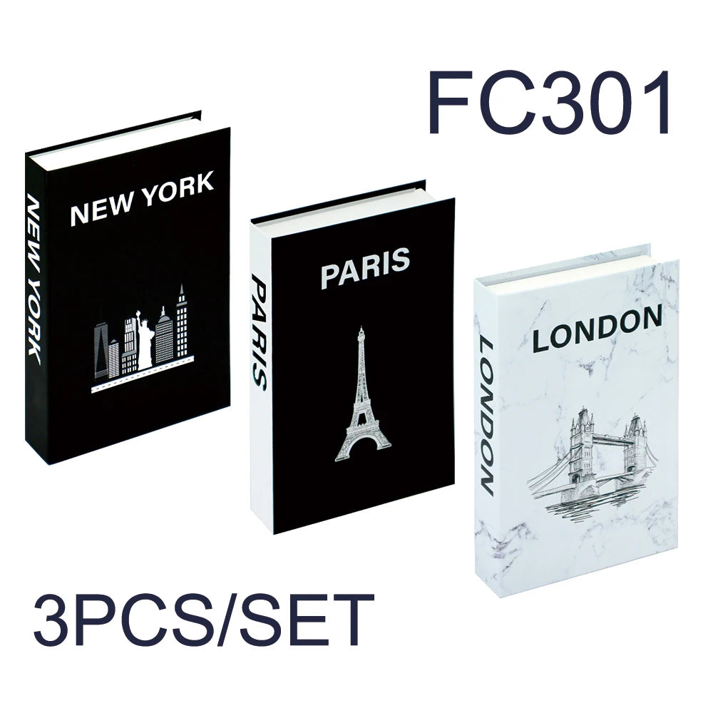 Décoration table basse Ensemble de 3 livres Design pliable Table basse style | Restfield