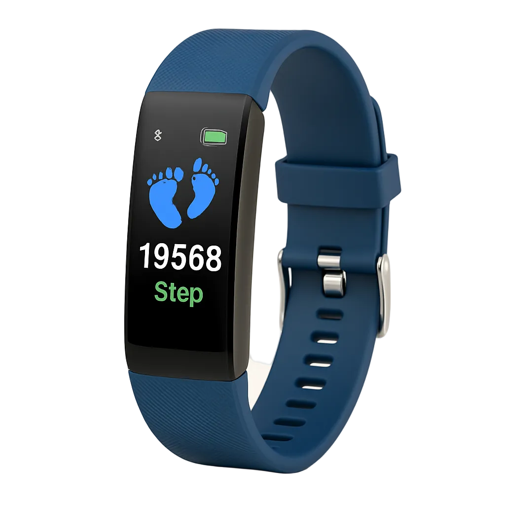 Smartwatch for Seniors with Heart Rate Monitor and Pedometer | Waterproof | USB Rechargeable | Sansoti