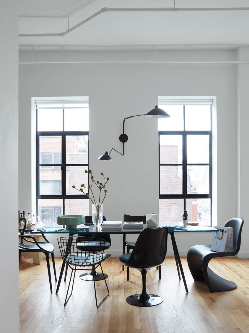 Wandlamp met verstelbare armen — industriële wandverlichting in aluminium en messing — vintage design — moderne wandlamp voor woonkamer slaapkamer | Sansoti