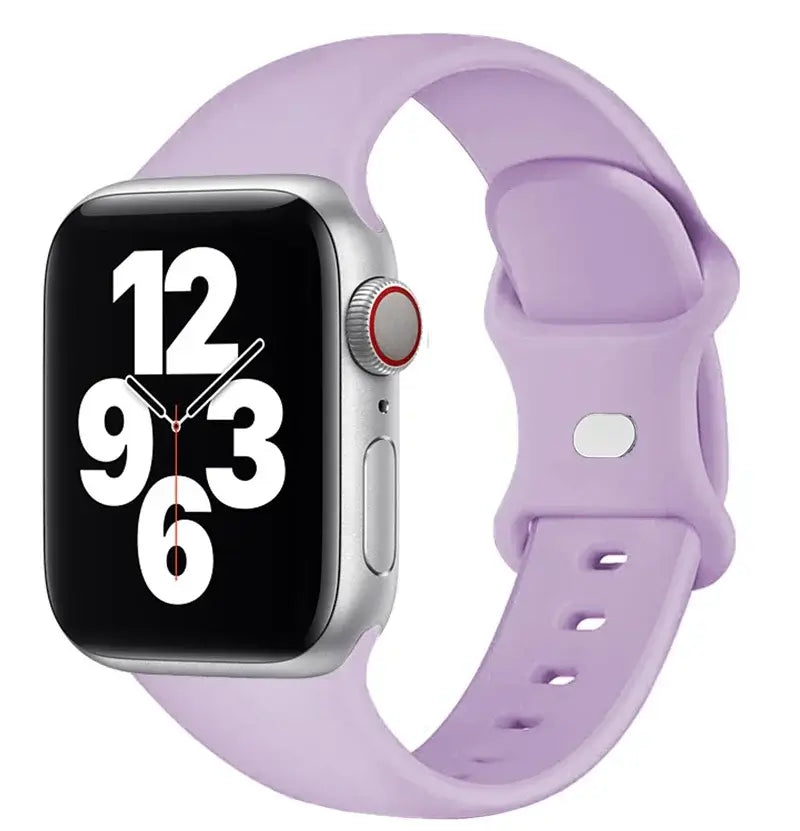 Bracelet de smartwatch en silicone, résistant à l’eau et flexible, bracelet sport doux pour une utilisation quotidienne active | Sansoti
