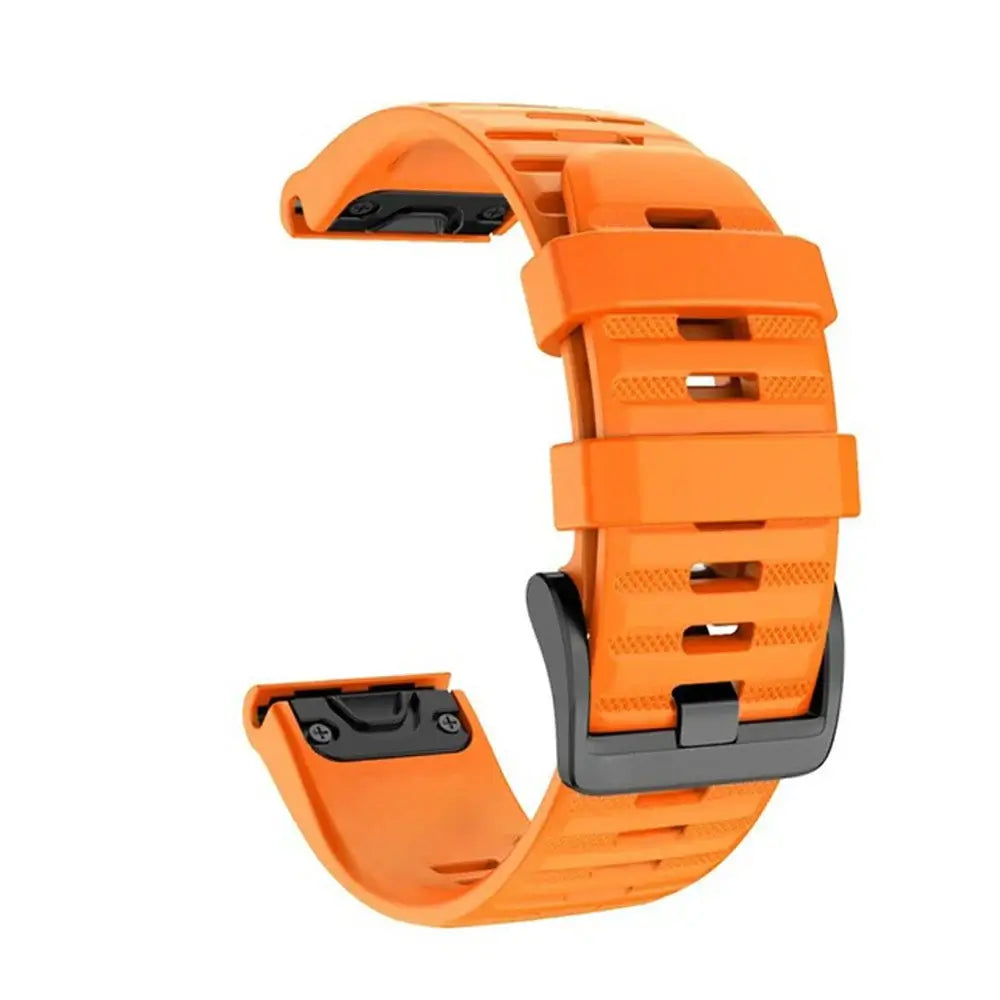 Sportliches Silikon-Uhrenarmband QuickFit Wechselbares Armband für Smartwatch-Fitness 20 mm 22 mm 26 mm | Sansoti