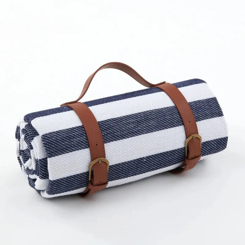 Picknickkleed Waterdicht met Vulling 200x200 Opvouwbaar Outdoorkleed Tuinkleed Strandkleed Draagbaar | Sansoti