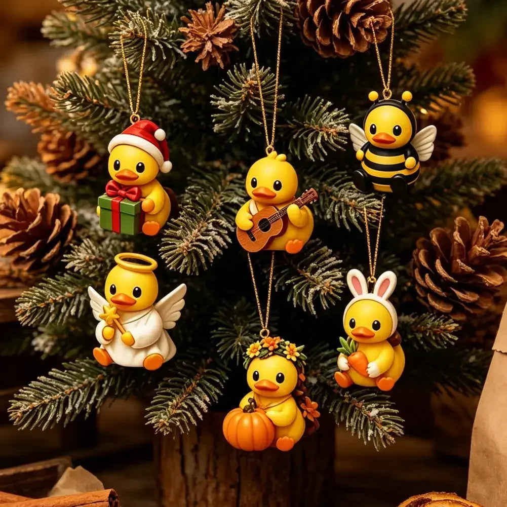 Advent Calendar Duck Squeeze Figures 24-Day Christmas Countdown Box Stress Relief Fidget Toy for Children | Sansoti