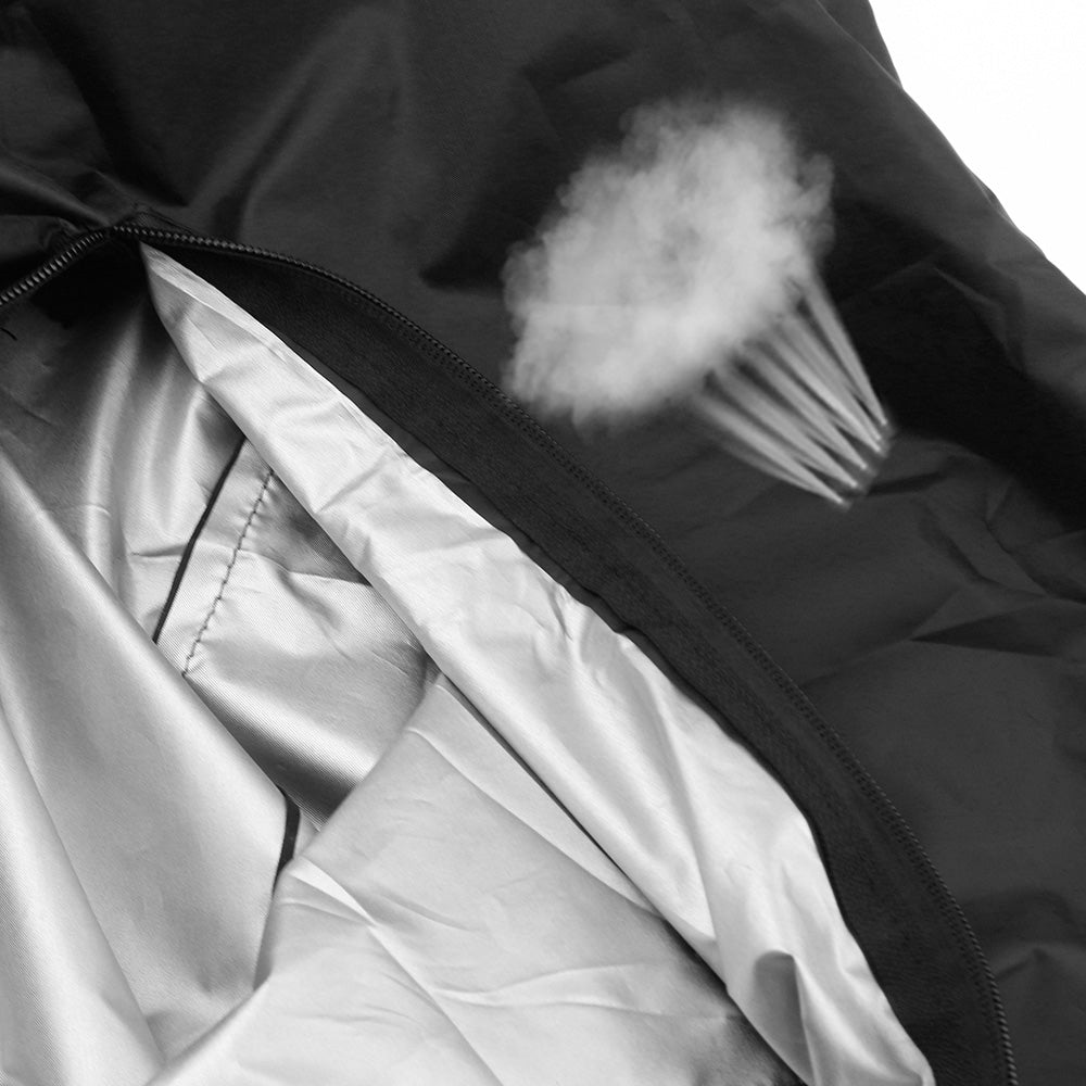 Waterdichte Beschermhoes voor Tuinmeubilair UV-Bestendig 210D Oxford Zwart M & L | Sansoti