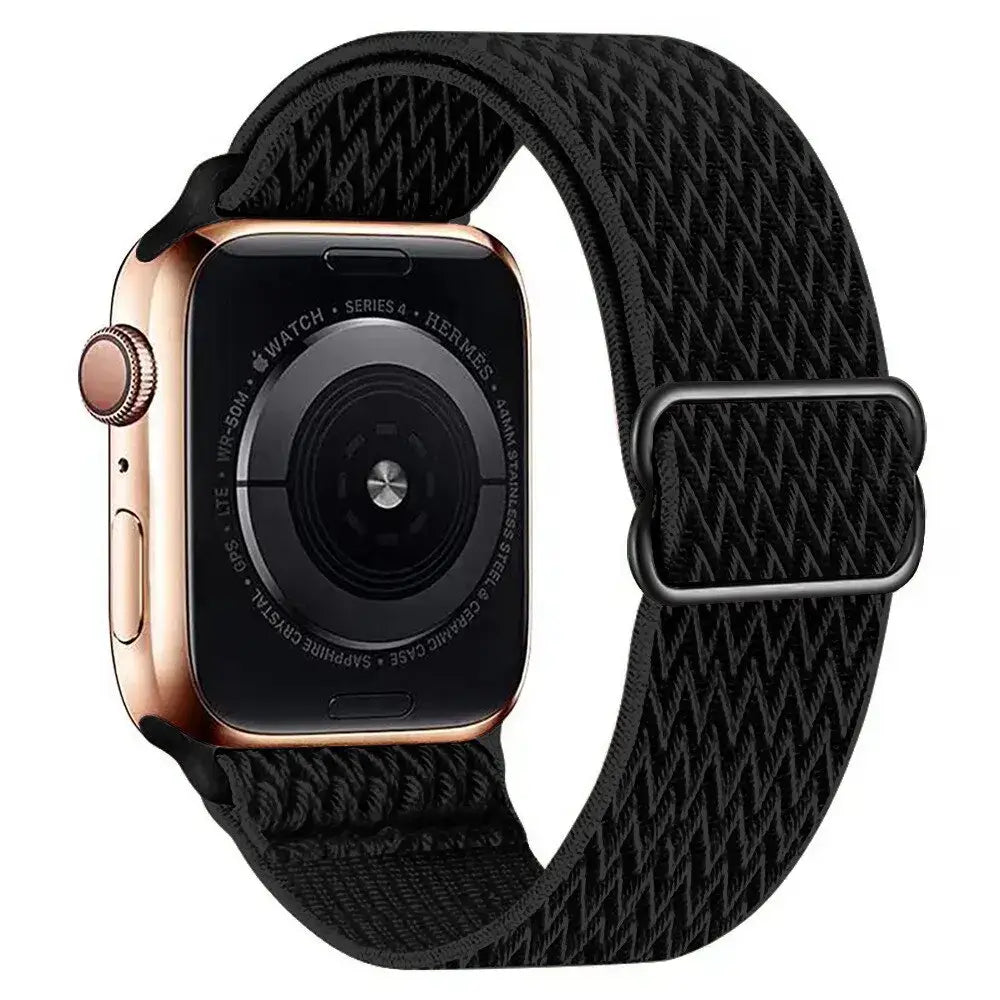 Elastisches Nylon-Smartwatch-Armband Austauschbar Komfortabel Langlebig Sportlich Aktiv | Sansoti