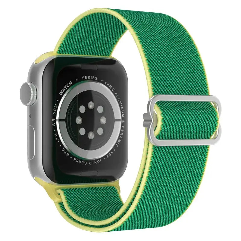 Elastisches Nylon-Smartwatch-Armband Austauschbar Komfortabel Langlebig Sportlich Aktiv | Sansoti