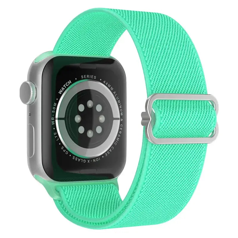Elastisches Nylon-Smartwatch-Armband Austauschbar Komfortabel Langlebig Sportlich Aktiv | Sansoti