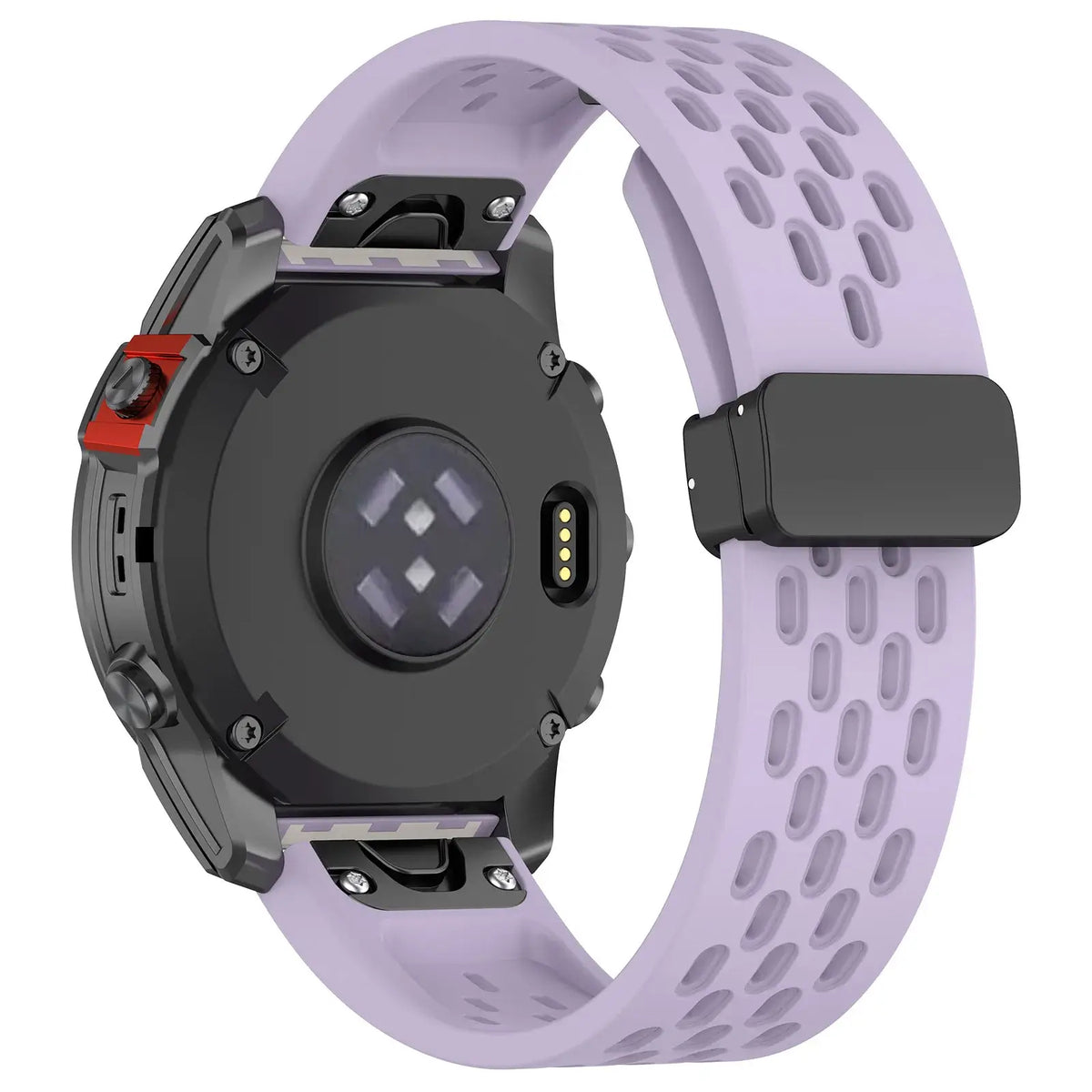 Bracelet de smartwatch en silicone respirant QuickFit, bracelet de sport de remplacement 20 mm 22 mm 26 mm, accessoire pour montre | Sansoti