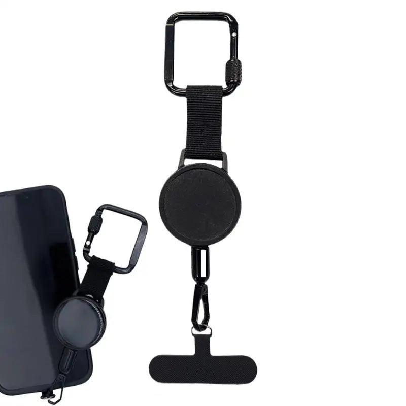 Intrekbare Telefoonhouder met Diefstalbeveiliging en Riemclip voor Actieve Levensstijl | Sansoti