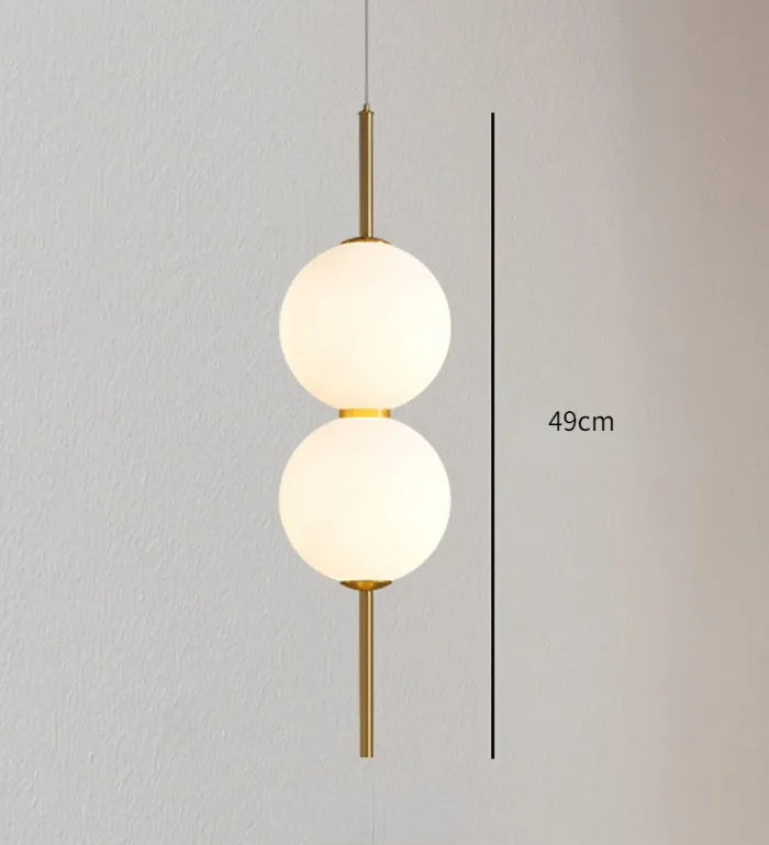 Moderne Glazen Hanglamp met 1, 2, 3 of 4 Lichtpunten – Eigentijds Design voor Slaapkamer, Eetkamer, Woonkamer | Sansoti
