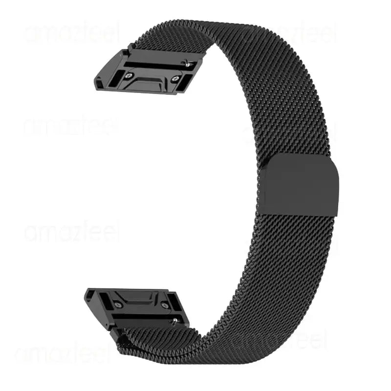 Bracelet de smartwatch magnétique en acier inoxydable avec fermeture rapide, réglable et universel, pour un confort quotidien | Sansoti