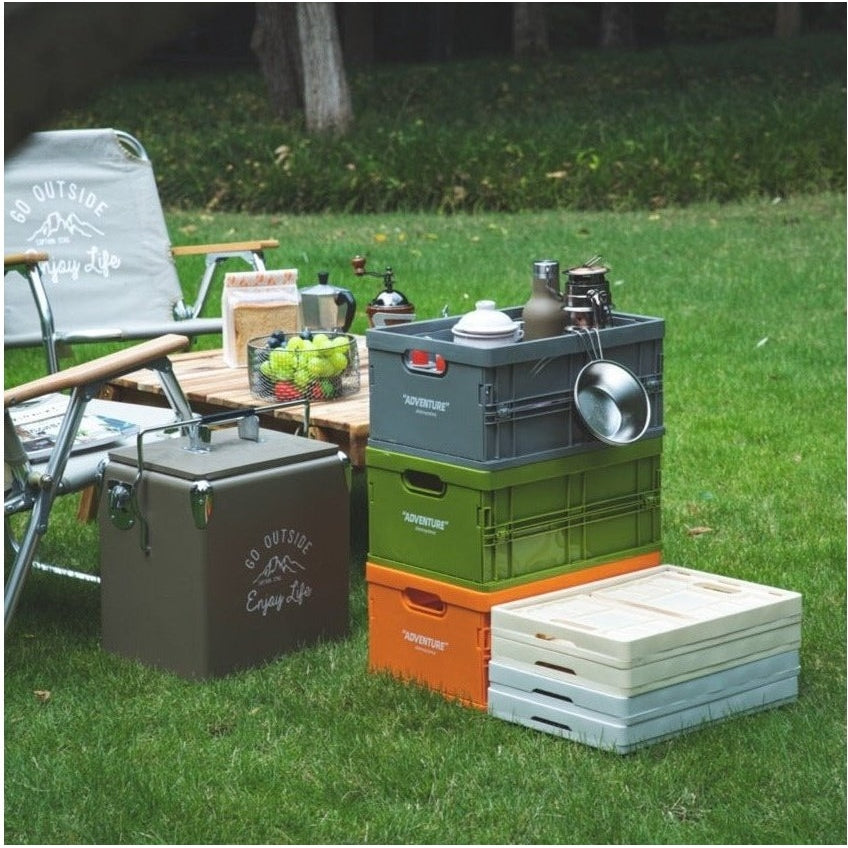 Faltbare Aufbewahrungsbox PP Stapelbar A4 34x24cm 8kg Büro Dokumente Bücher | Restfield