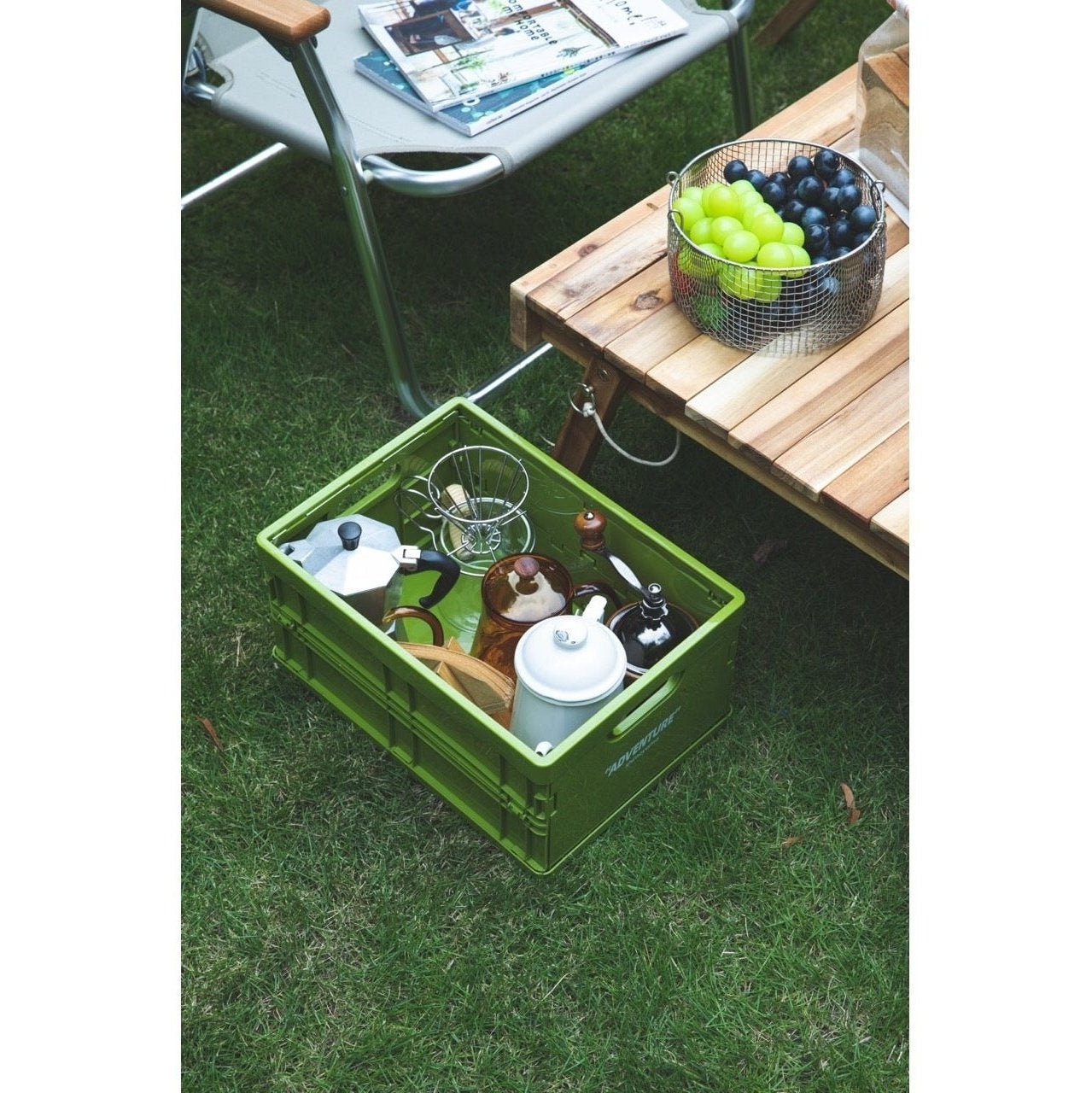 Faltbare Aufbewahrungsbox PP Stapelbar A4 34x24cm 8kg Büro Dokumente Bücher | Restfield