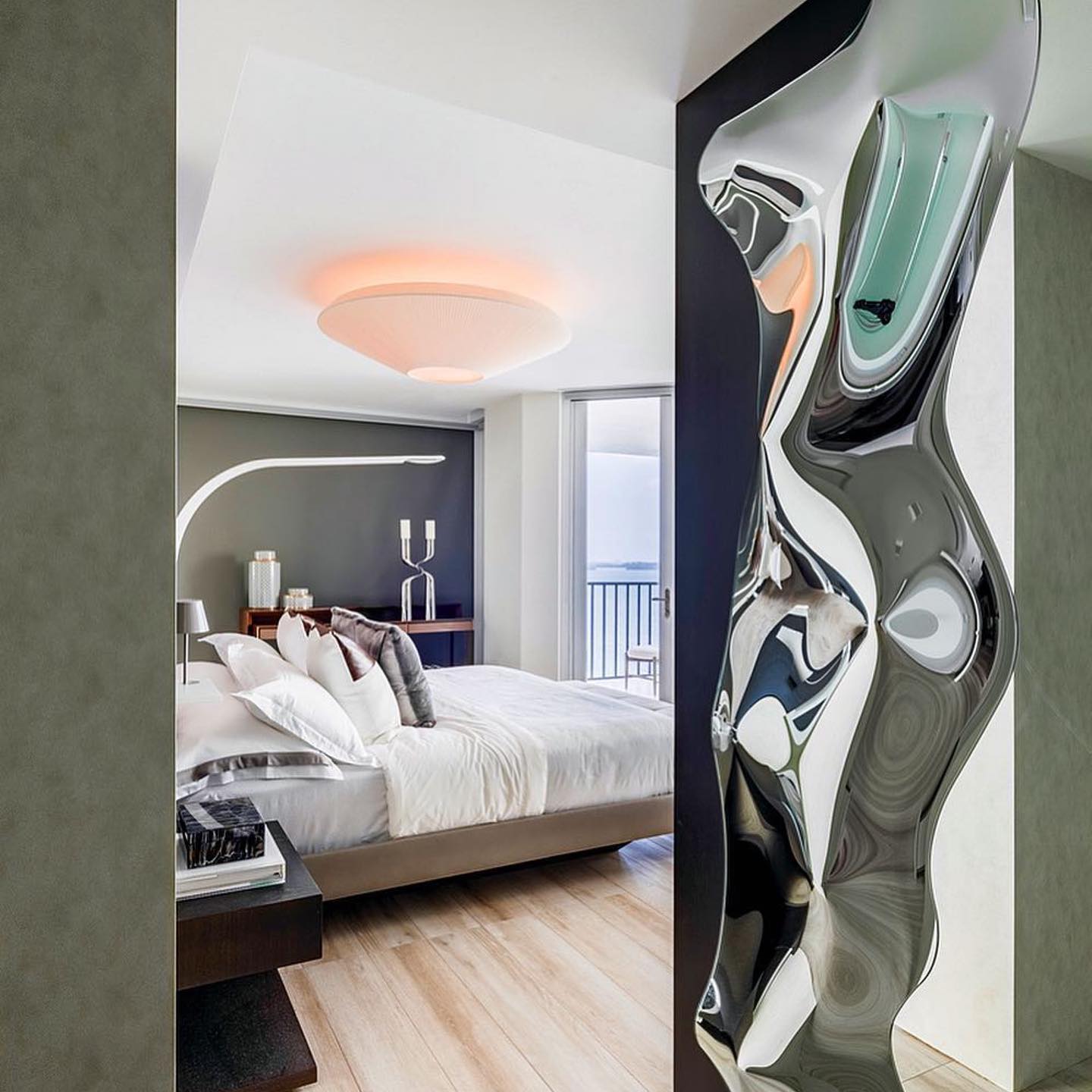 Plafondlamp Oosterse Stijl Stoffen Kap Zachte Verlichting voor Eetkamer Woonkamer Dimbaar 3 Maten | Sansoti