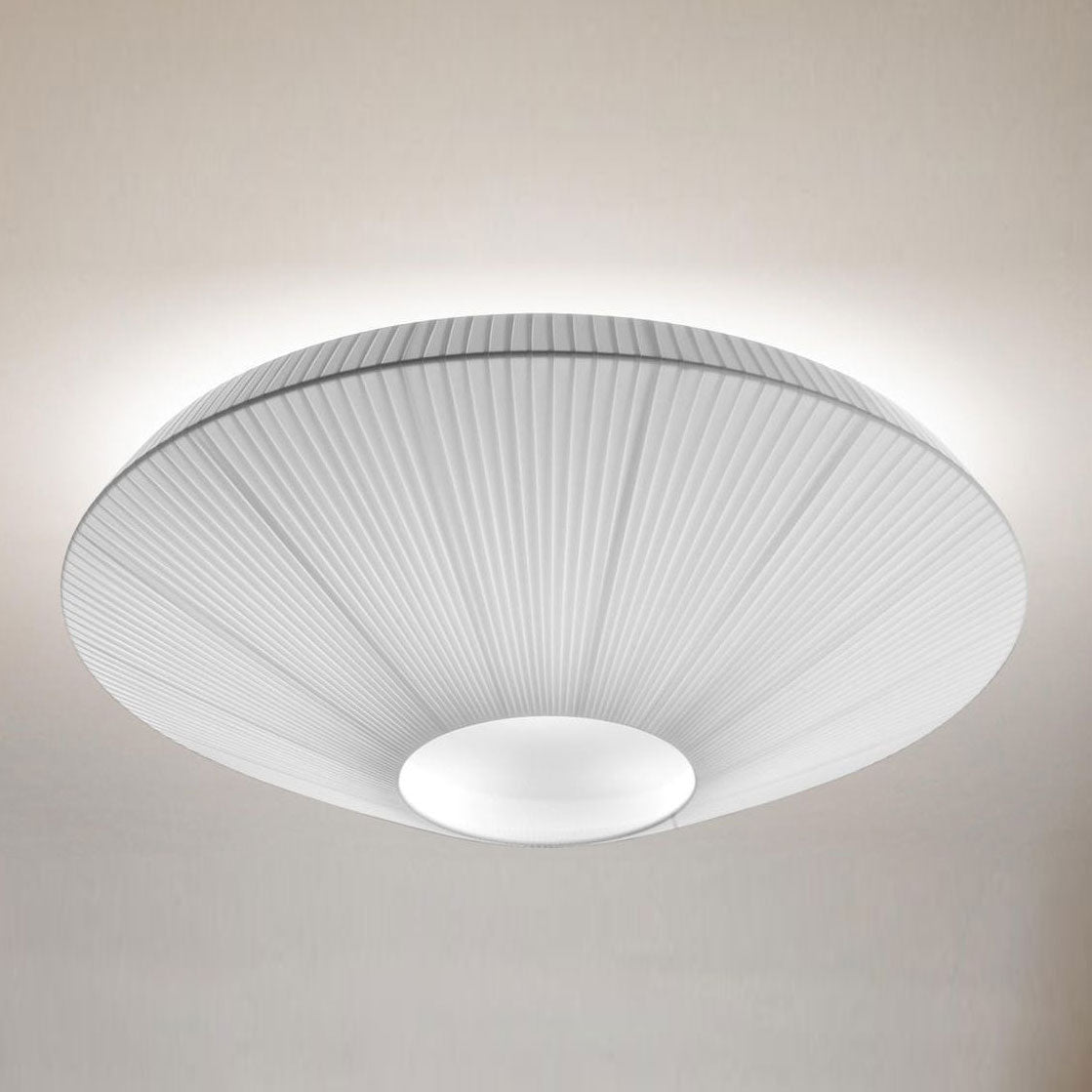 Plafondlamp Oosterse Stijl Stoffen Kap Zachte Verlichting voor Eetkamer Woonkamer Dimbaar 3 Maten | Sansoti