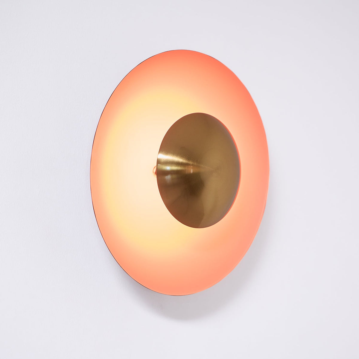 Runde LED-Wandleuchte Eclipse Metall Deckenleuchte Moderne minimalistische Beleuchtung Wohnzimmer Schlafzimmer | Sansoti