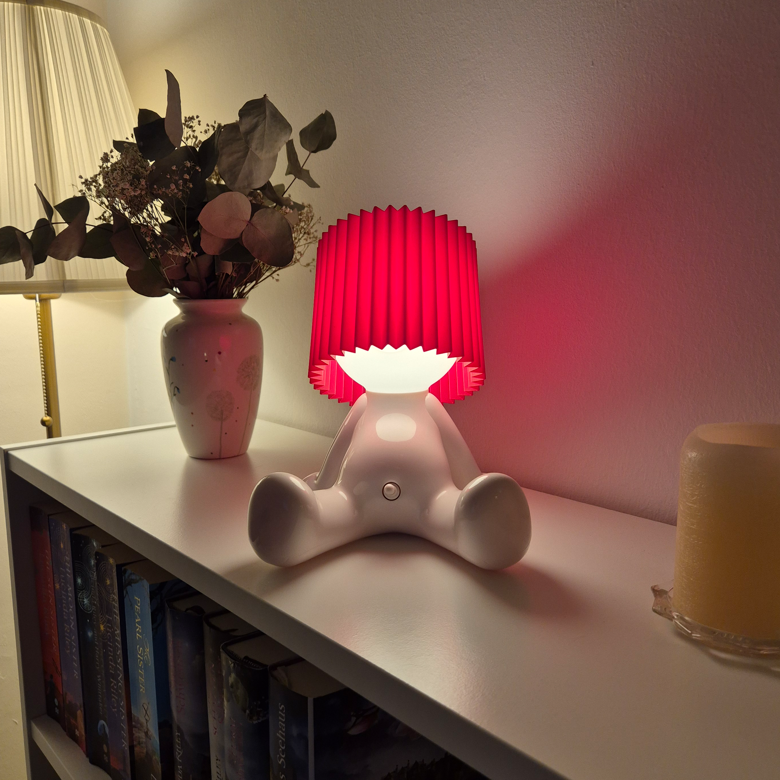 Seated LED Table Lamp with Battery – Wireless in 8 Colors | Sansoti