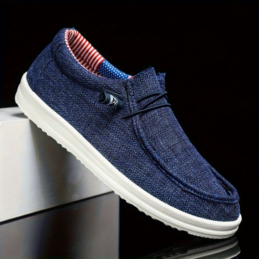 Herren-Slipper mit Metallschnalle und Moc-Toe-Nähten - Bequeme Freizeitslipper für den Alltag | Sansoti