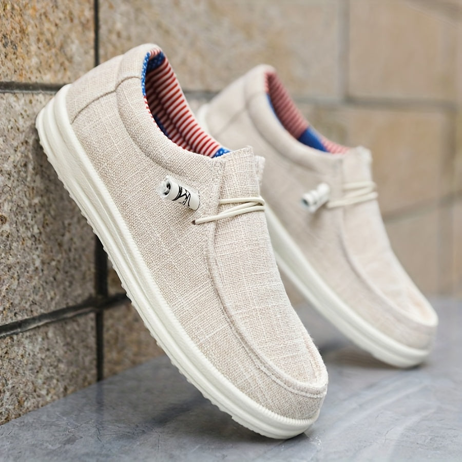 Herren-Slipper mit Metallschnalle und Moc-Toe-Nähten - Bequeme Freizeitslipper für den Alltag | Sansoti