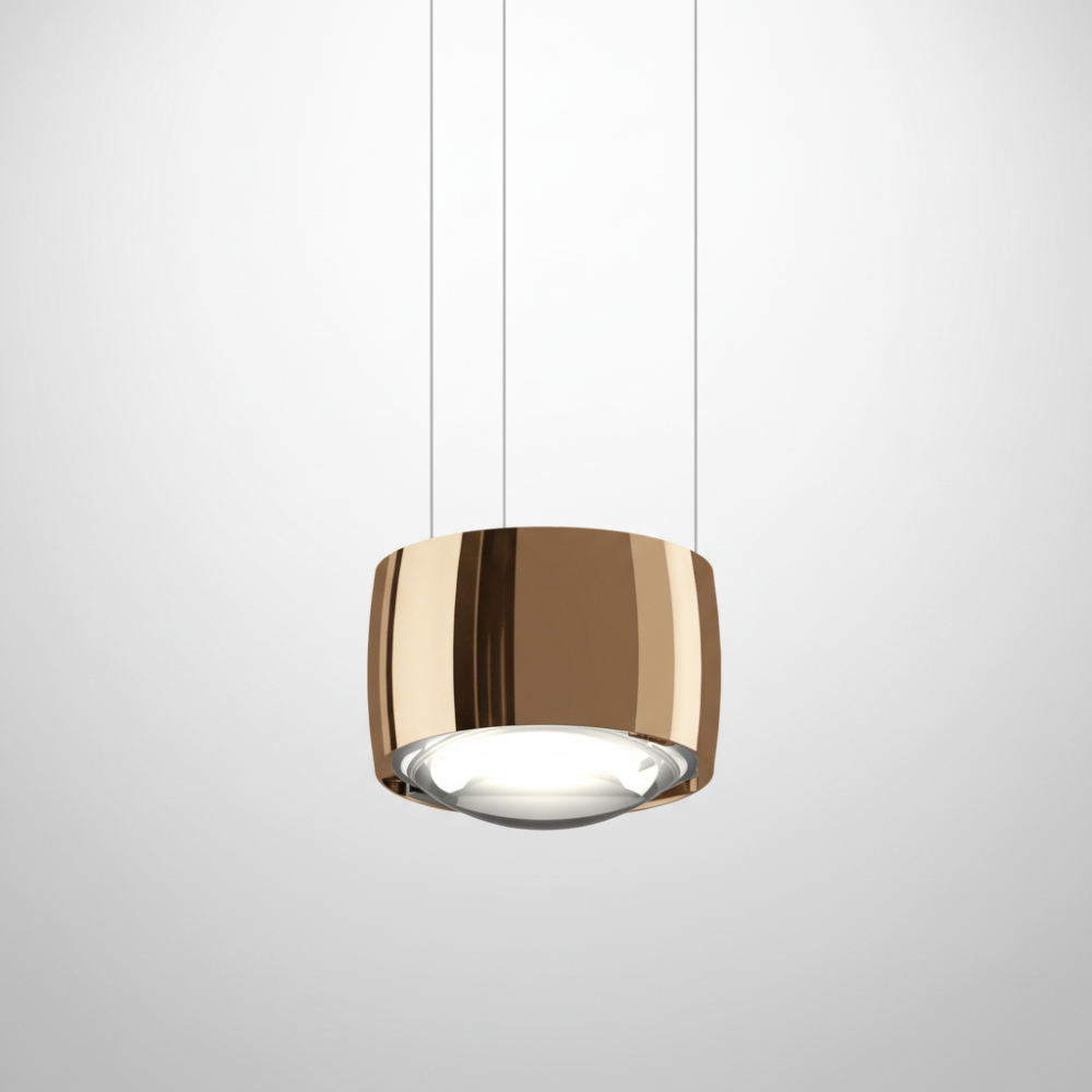 Hanglamp Modern Design Metaal 13cm Zwart Wit Goud Koper Plafondverlichting Eetkamer Woonkamer Scandinavisch | Sansoti