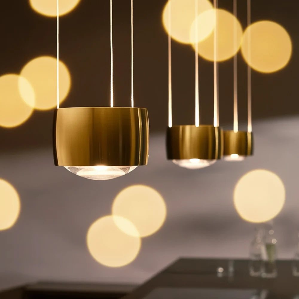 Hanglamp Modern Design Metaal 13cm Zwart Wit Goud Koper Plafondverlichting Eetkamer Woonkamer Scandinavisch | Sansoti