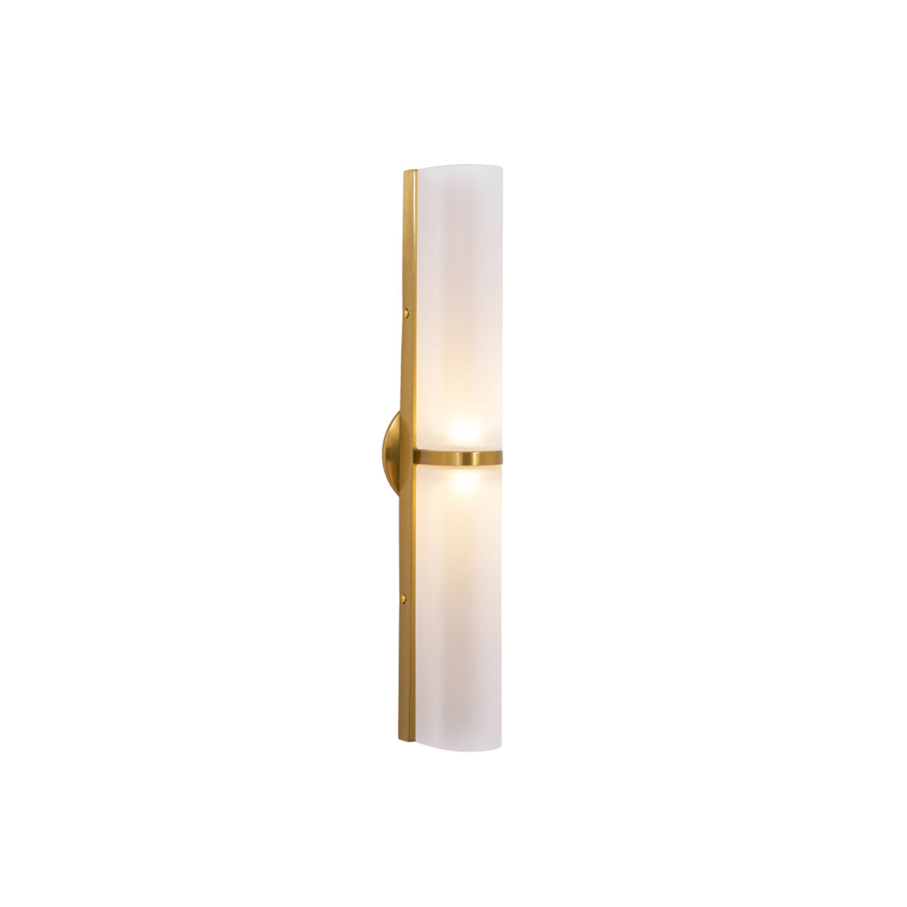 Smalle Buis Wandlamp met Glazen Kap – Moderne Wandverlichting voor Hal en Woonkamer | Sansoti