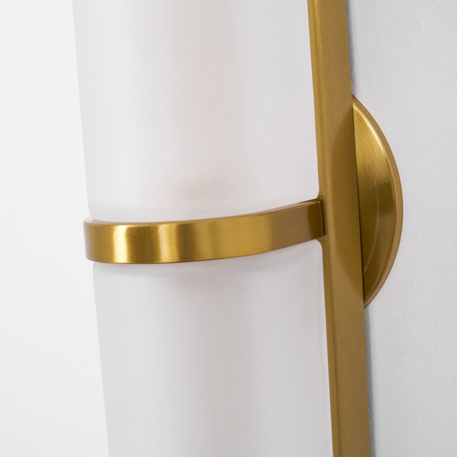 Smalle Buis Wandlamp met Glazen Kap – Moderne Wandverlichting voor Hal en Woonkamer | Sansoti